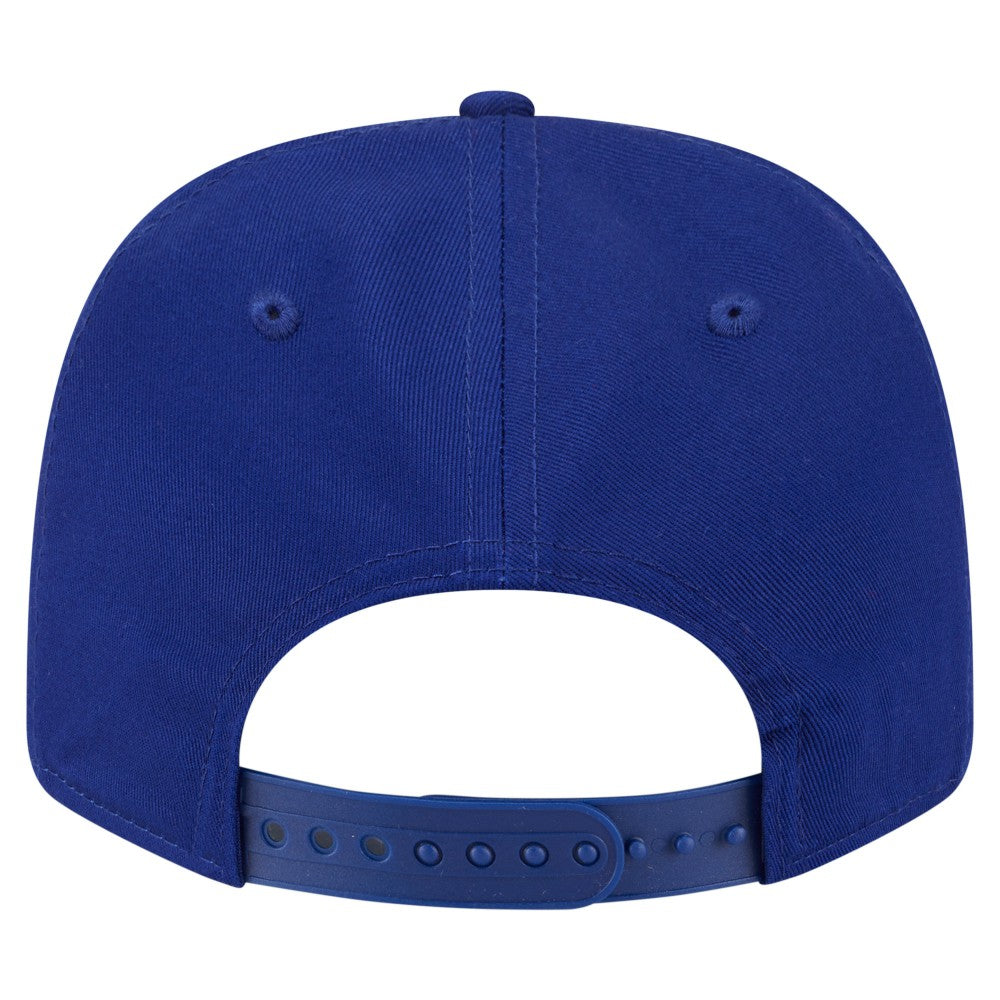 Royal Los Angeles Dodgers New Era Circle Patch 9SEVENTY Stretch-Snap Hat