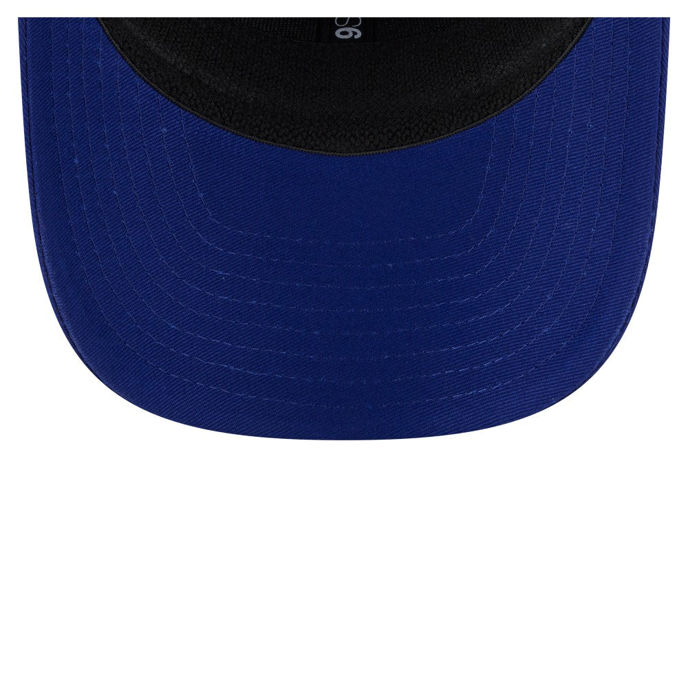 Royal Los Angeles Dodgers New Era Circle Patch 9SEVENTY Stretch-Snap Hat