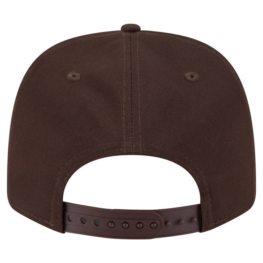 Brown San Diego Padres New Era Circle Patch 9SEVENTY Stretch-Snap Hat
