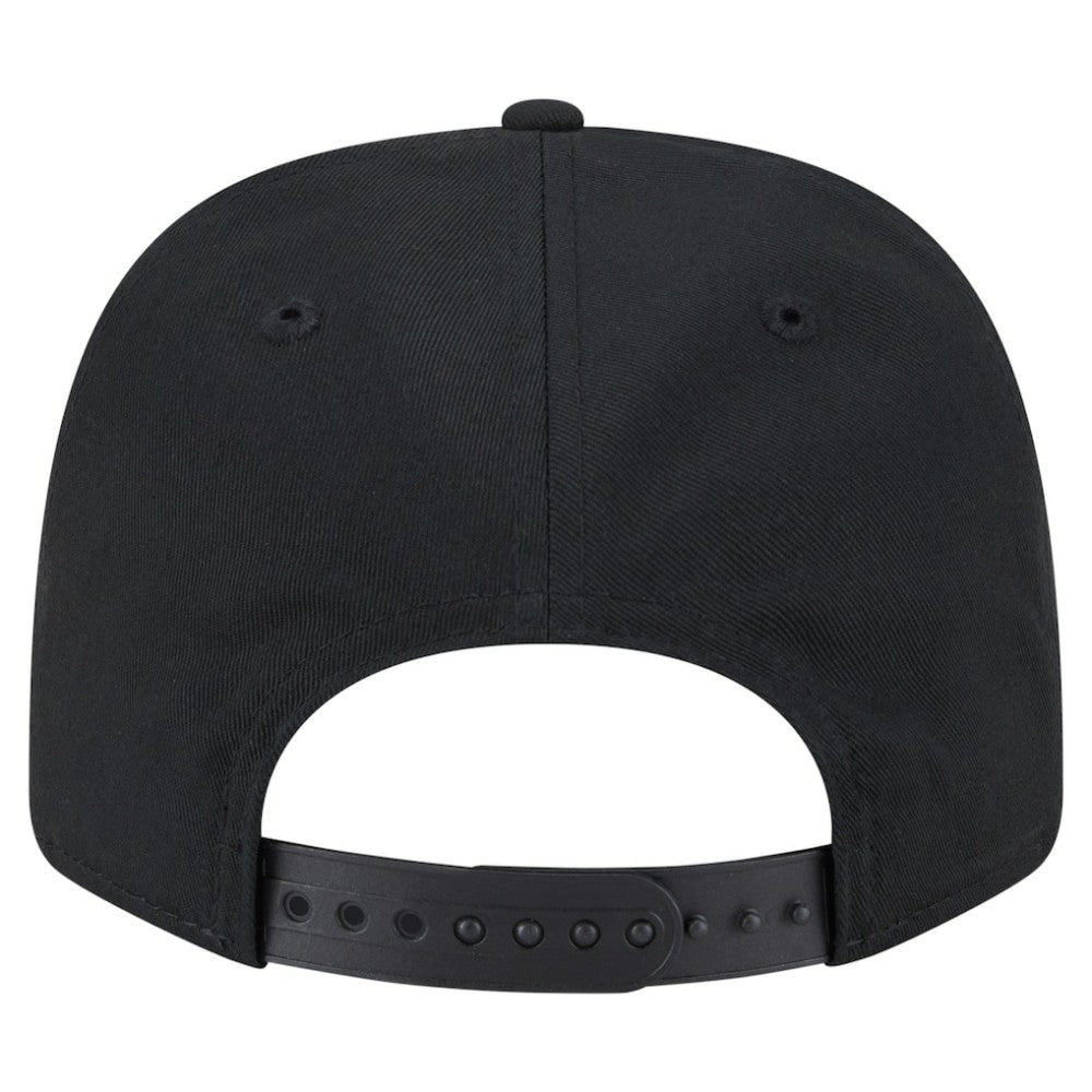 Black San Francisco Giants New Era Circle Patch 9SEVENTY Stretch-Snap Hat