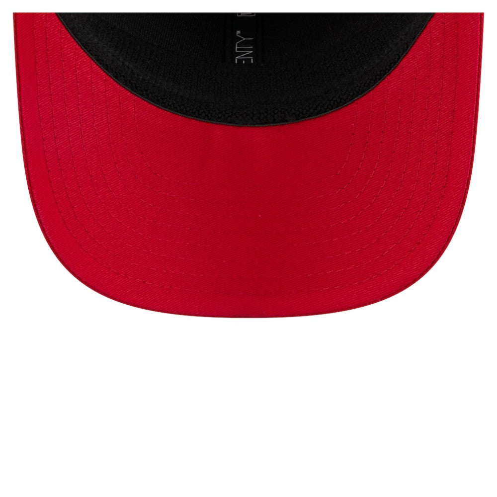 Red St. Louis Cardinals New Era Circle Patch 9SEVENTY Stretch-Snap Hat