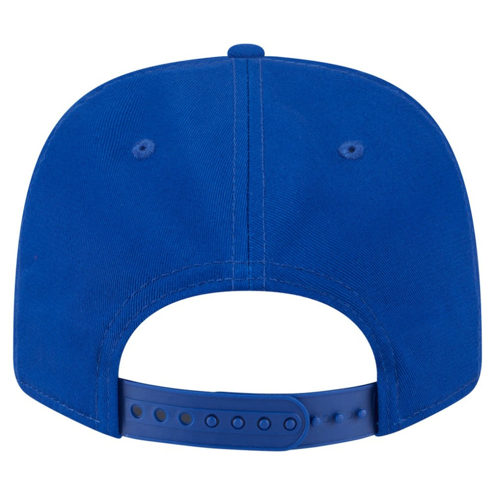 Royal New York Mets New Era Circle Patch 9SEVENTY Stretch-Snap Hat