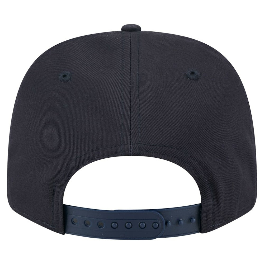 Navy New York Yankees New Era Circle Patch 9SEVENTY Stretch-Snap Hat