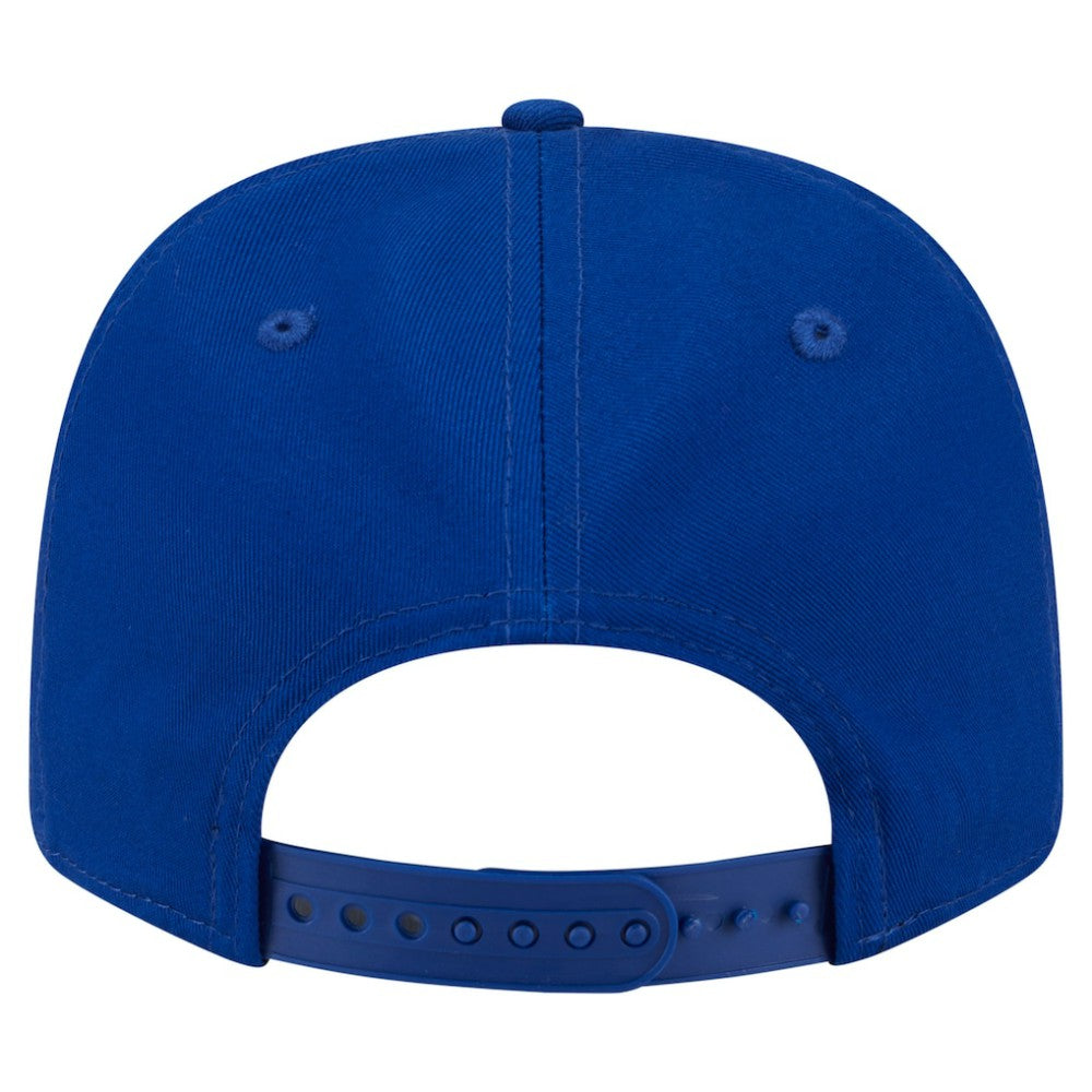 Royal Chicago Cubs New Era Circle Patch 9SEVENTY Stretch-Snap Hat