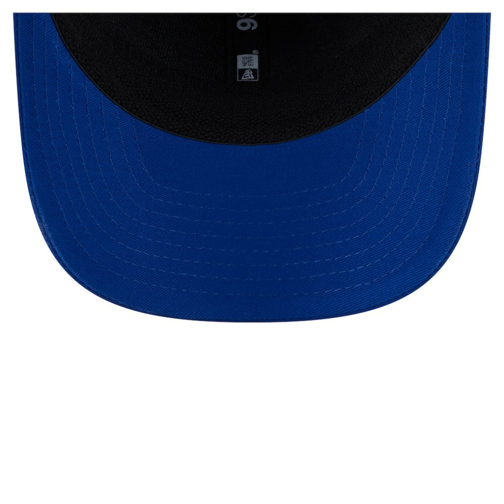 Royal Chicago Cubs New Era Circle Patch 9SEVENTY Stretch-Snap Hat