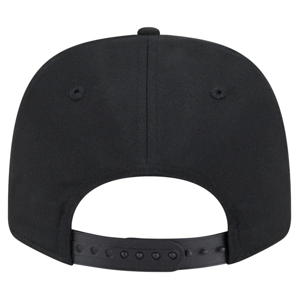 Black Colorado Rockies New Era Circle Patch 9SEVENTY Stretch-Snap Hat