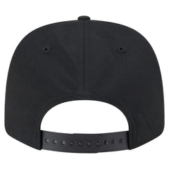 Black Chicago White Sox New Era Circle Patch 9SEVENTY Stretch-Snap Hat