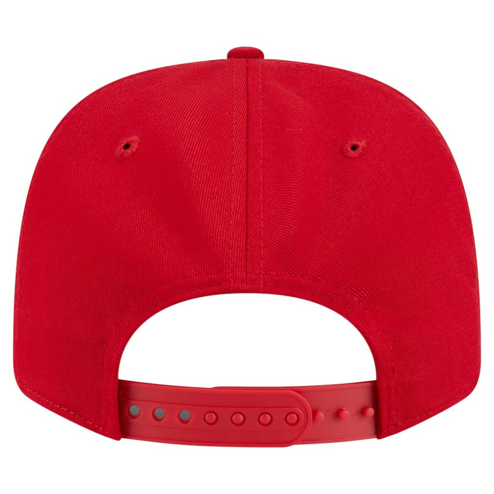 Red Cincinnati Reds New Era Circle Patch 9SEVENTY Stretch-Snap Hat