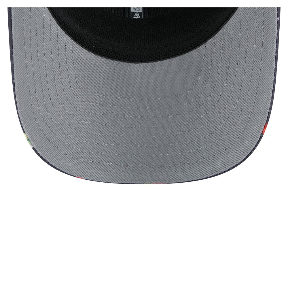 Black Los Angeles Dodgers New Era Adventure Drinks Pattern 9SEVENTY Stretch-Snap Hat