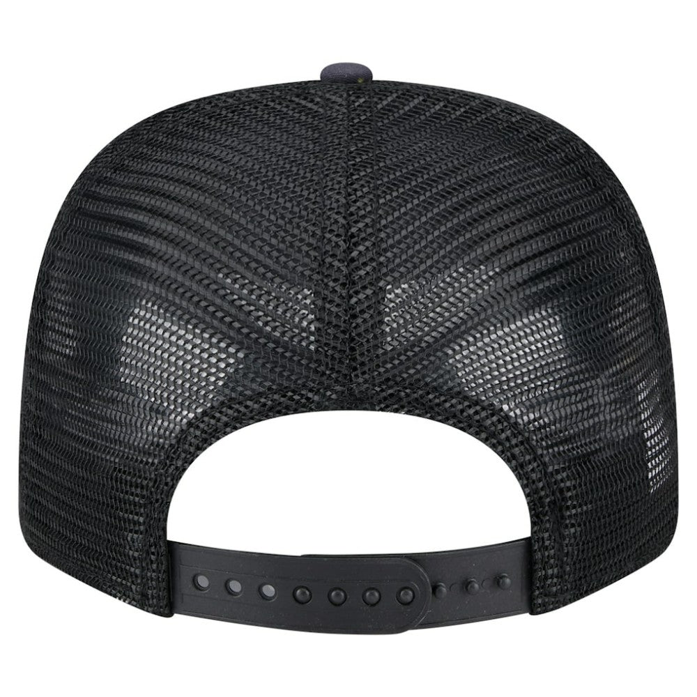 Black New York Mets New Era Adventure Drinks Pattern 9SEVENTY Stretch-Snap Hat