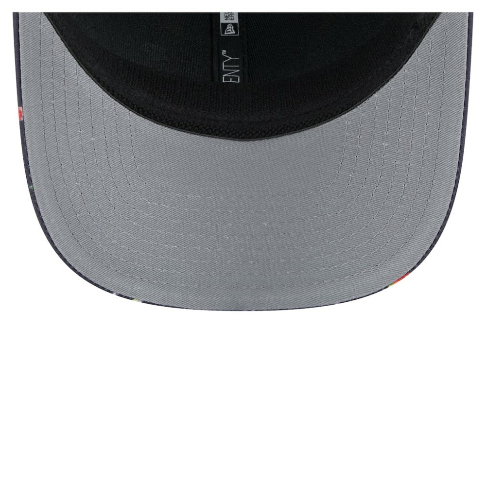 Black New York Mets New Era Adventure Drinks Pattern 9SEVENTY Stretch-Snap Hat