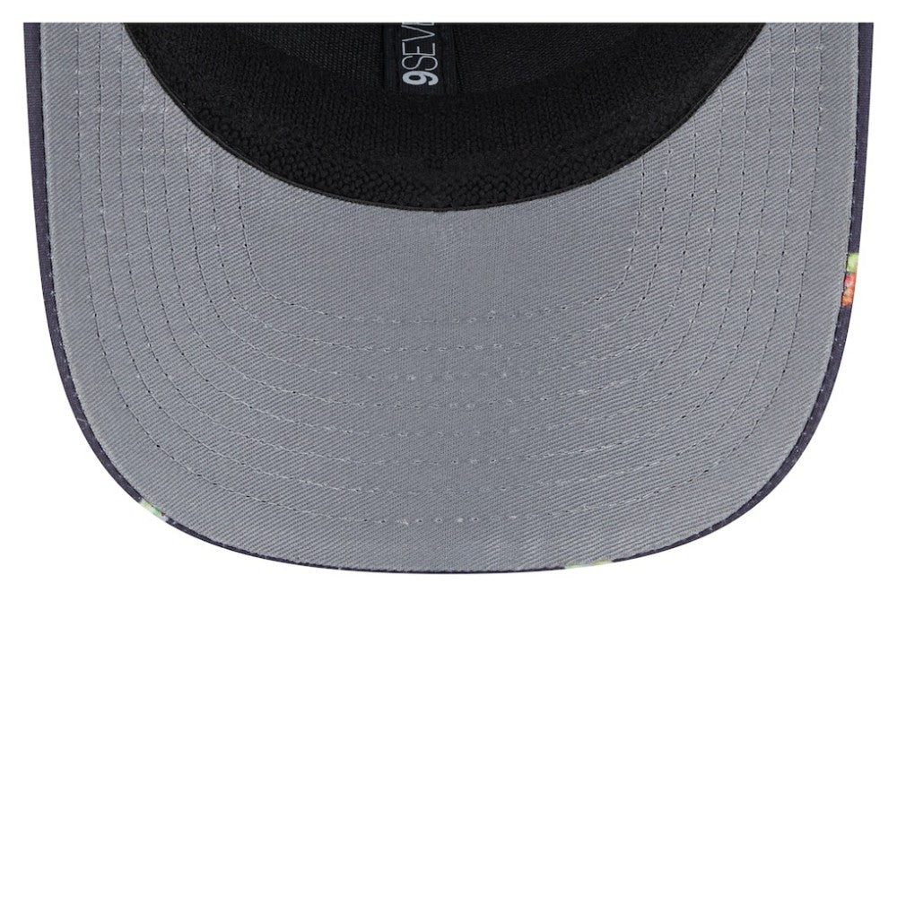 Black San Francisco Giants New Era Adventure Drinks Pattern 9SEVENTY Stretch-Snap Hat