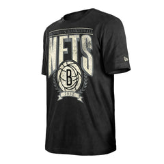 New Era Brooklyn Nets Throwback Vintage Boxy Mineral Wash T-Shirt