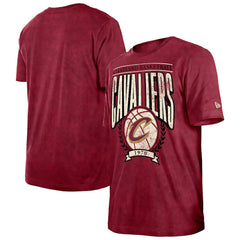 New Era Cleveland Cavaliers Throwback Vintage Boxy Mineral Wash T-Shirt sale