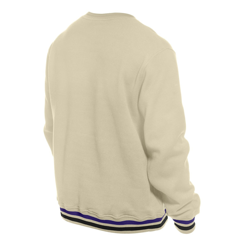 New Era Sacramento Kings Throwback Vintage Pullover Sweatshirt