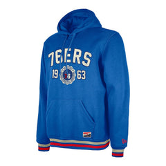 New Era Philadelphia 76ers Throwback Vintage Pullover Hoodie