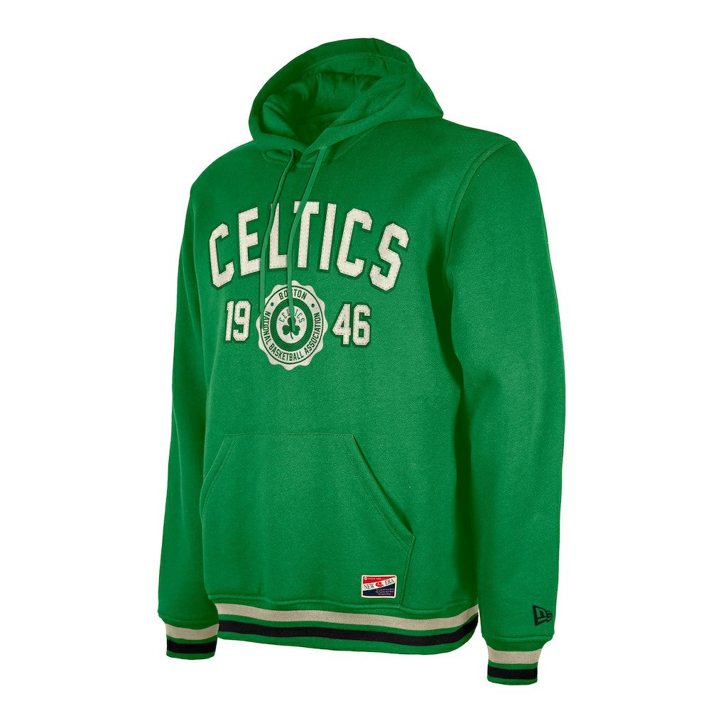 New Era Boston Celtics Throwback Vintage Pullover Hoodie