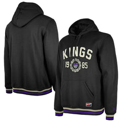 New Era Sacramento Kings Throwback Vintage Pullover Hoodie