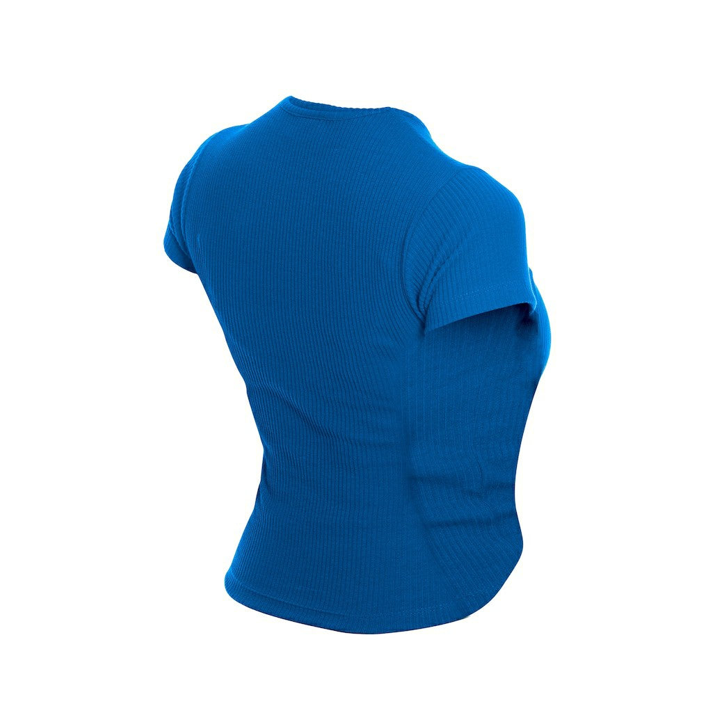 New Era Philadelphia 76ers Women's Leisure Collection Baby Doll Cropped T-Shirt