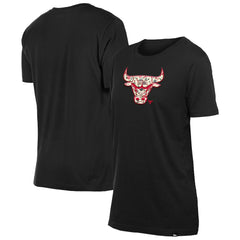 New Era Chicago Bulls Women's Glam Game Flower T-Shirt sale