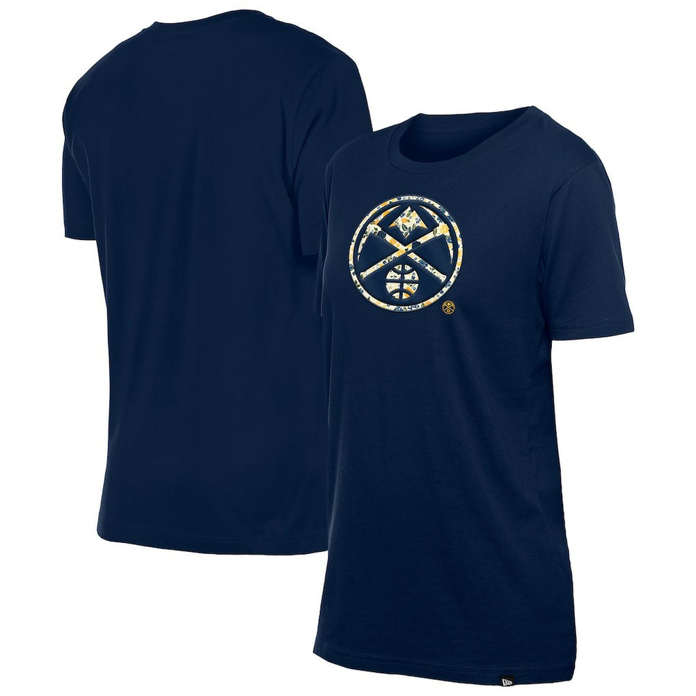 New Era Denver Nuggets Women's Glam Game Flower T-Shirt sale