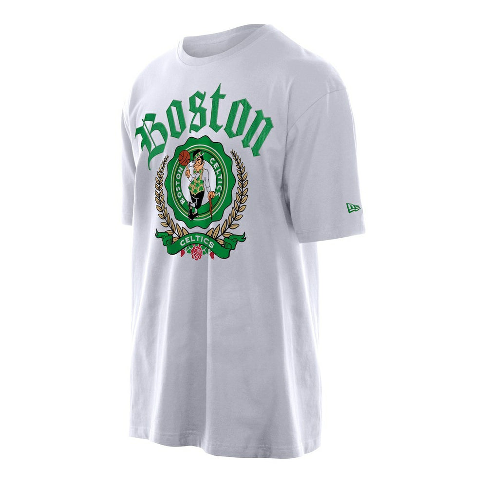 New Era Boston Celtics Throwback Prep Oversized T-Shirt