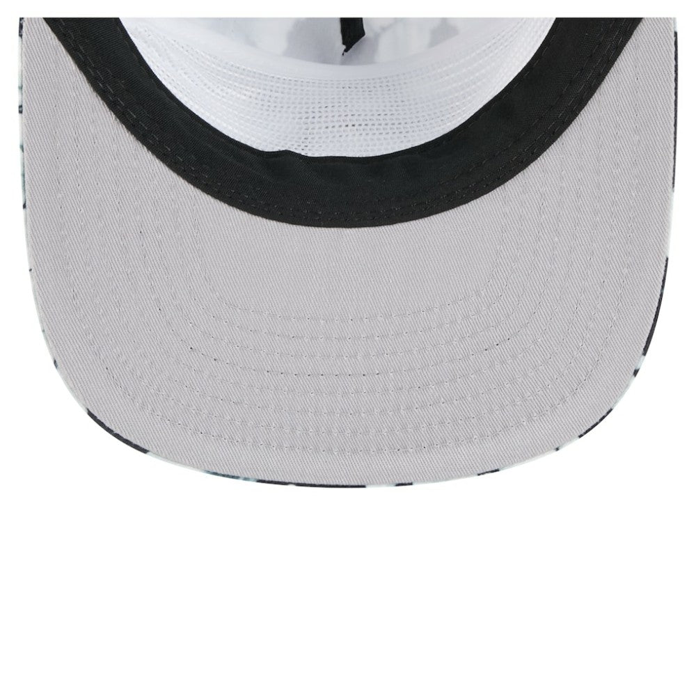 Black Chicago White Sox New Era Adventure Pattern Golfer Trucker Snapback Hat