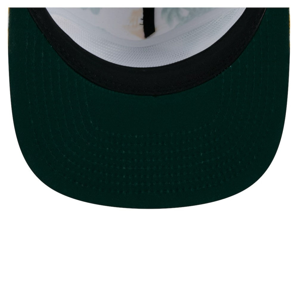 White Athletics New Era Printed Island Golfer Snapback Hat