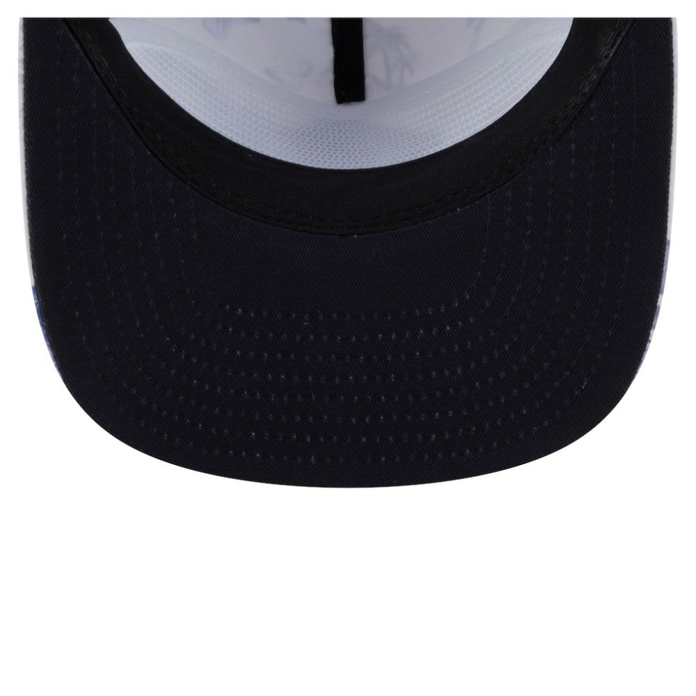 White New York Yankees New Era Printed Island Golfer Snapback Hat
