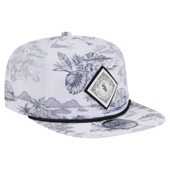 White Chicago White Sox New Era Printed Island Golfer Snapback Hat