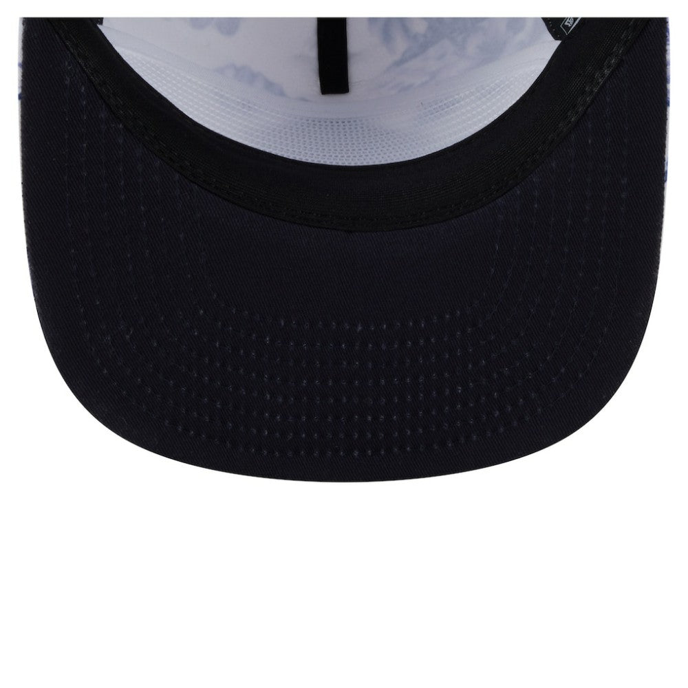 White Detroit Tigers New Era Printed Island Golfer Snapback Hat