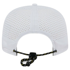 White Pittsburgh Pirates New Era Perforated Golfer Snapback Hat