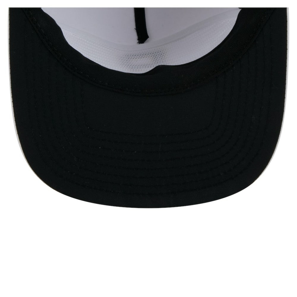 White Pittsburgh Pirates New Era Perforated Golfer Snapback Hat