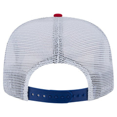 Chicago Cubs New Era Tie-Dye Golfer Trucker Adjustable Hat
