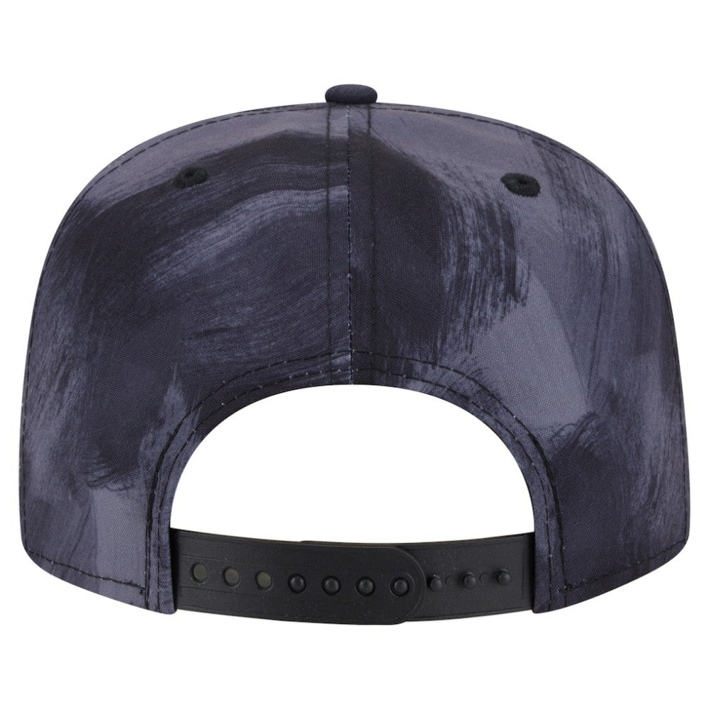 Navy New York Mets New Era Printed Golfer Snapback Hat