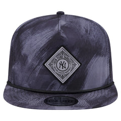 Navy New York Yankees New Era Printed Golfer Snapback Hat