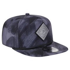 Navy Pittsburgh Pirates New Era Printed Golfer Snapback Hat