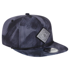 Navy San Diego Padres New Era Printed Golfer Snapback Hat