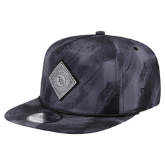 Navy Tampa Bay Rays New Era Printed Golfer Snapback Hat