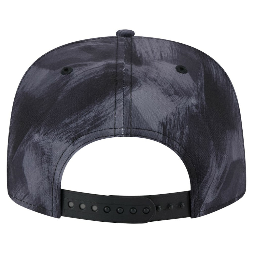 Navy Tampa Bay Rays New Era Printed Golfer Snapback Hat