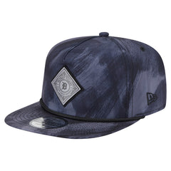 Navy Detroit Tigers New Era Printed Golfer Snapback Hat