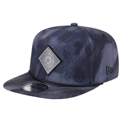 Navy Houston Astros New Era Printed Golfer Snapback Hat