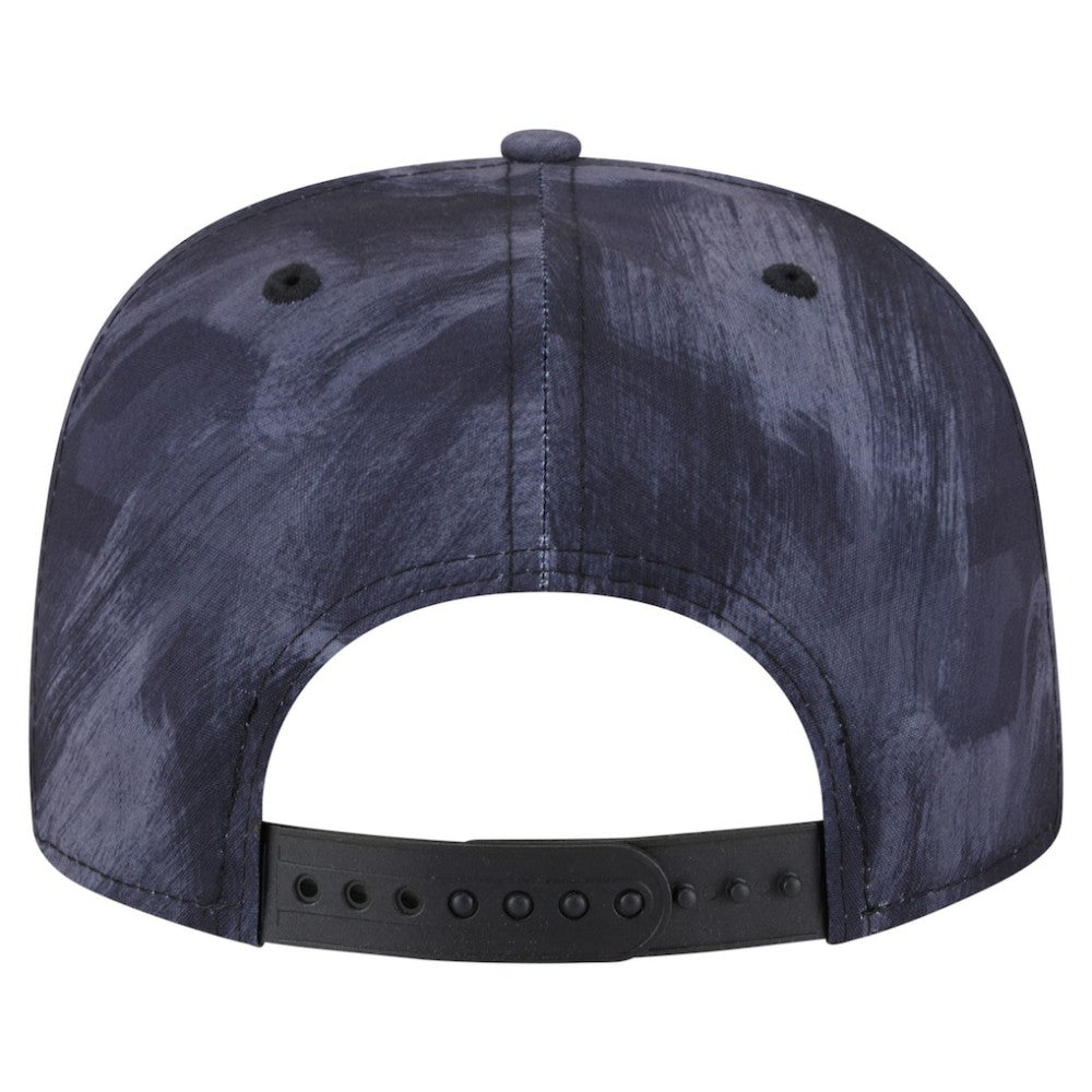 Navy Houston Astros New Era Printed Golfer Snapback Hat