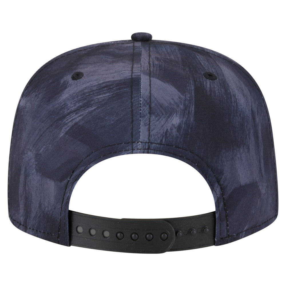 Navy Kansas City Royals New Era Printed Golfer Snapback Hat