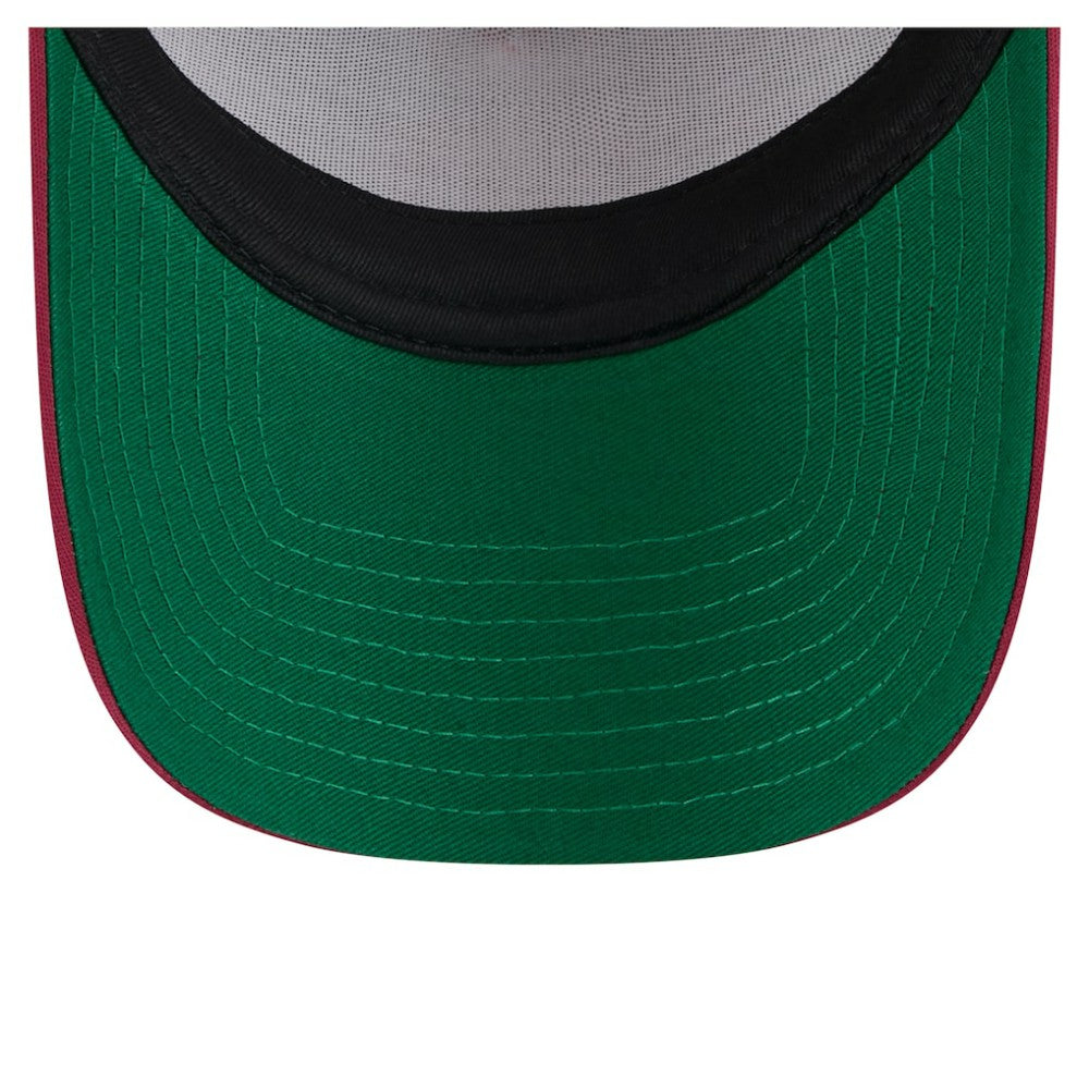 Red Philadelphia Phillies New Era Distressed 9FORTY A-Frame Adjustable Trucker Hat