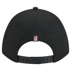 Black Baltimore Orioles New Era American Flag 9FORTY M-Crown A-Frame Adjustable Hat