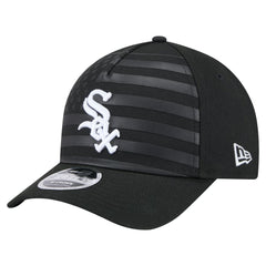 Black Chicago White Sox New Era American Flag 9FORTY M-Crown A-Frame Adjustable Hat