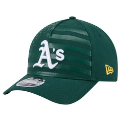 Green Athletics New Era American Flag 9FORTY M-Crown A-Frame Adjustable Hat