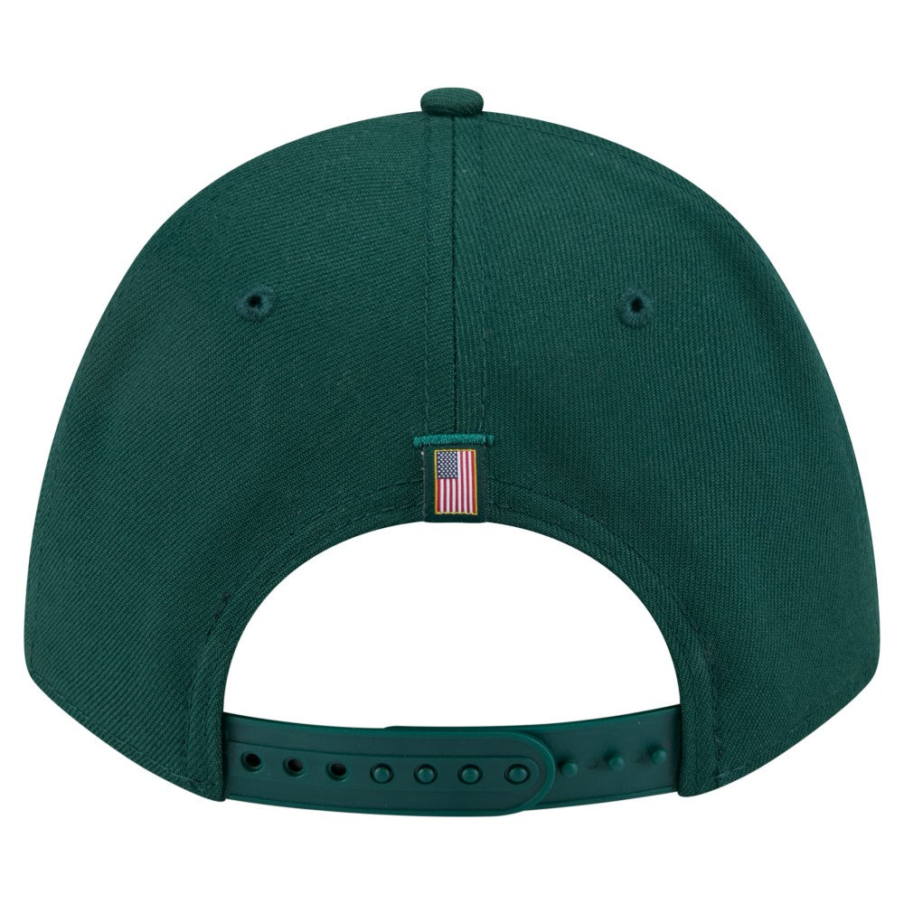 Green Athletics New Era American Flag 9FORTY M-Crown A-Frame Adjustable Hat