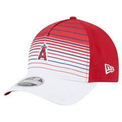 Red Los Angeles Angels New Era Gradient 9FORTY M-Crown Adjustable Hat